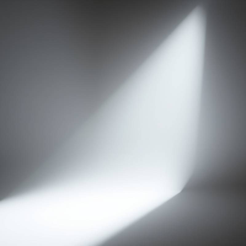 Abstrakte Studioaufnahme mit Licht und Schatten