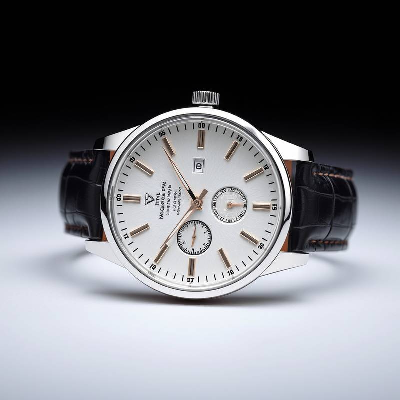 Produktfotografie einer eleganten Uhr
